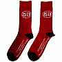 AC/DC ponožky, 50th Logo Red, unisex - velikost 6 až 11 (39 - 45)