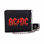 AC/DC peněženka 11 x 9 x 2 cm s řetízkem/ 220 g, Red Logo