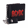 AC/DC peněženka 11 x 9 x 2 cm s řetízkem/ 220 g, Red Logo