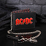 AC/DC peněženka 11 x 9 x 2 cm s řetízkem/ 220 g, Red Logo