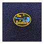 The Beatles tričko, Oval Logo Dip Dye Wash Navy Blue, pánské