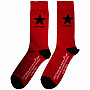 David Bowie ponožky, Blackstar Red, unisex - velikost 6 až 11 (39 - 45)