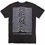 Joy Division tričko, Pulsar Pocket Wave Stone Wash Charcoal Grey, pánské