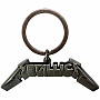 Metallica klíčenka 65 mm, 3D Logo Zinc